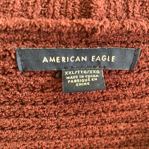 AE Basic Maroon Sweater - Picture 3 of 4